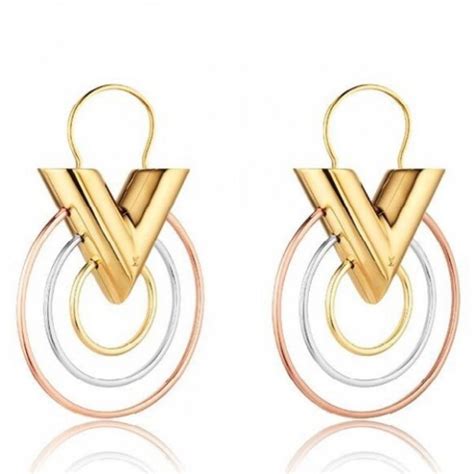 louis vuitton leather earrings|Louis Vuitton earrings ioffer.